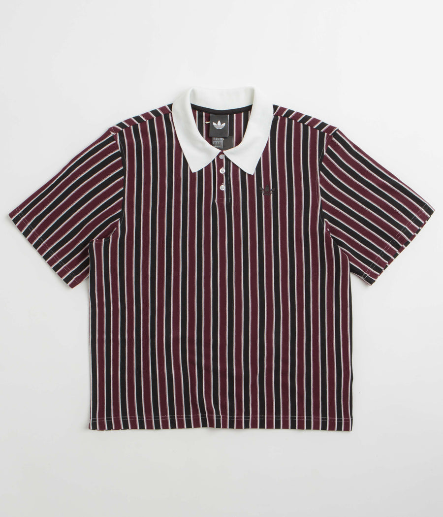Adidas Classic Jersey - White / Black / Maroon