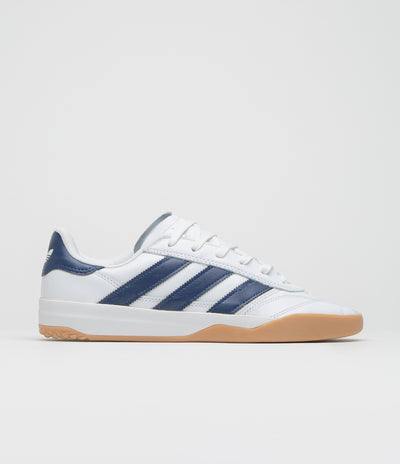 Adidas Copa Premiere Shoes in FTWR White and Dark Blue / Gum 3