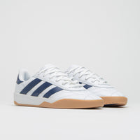 Adidas Copa Premiere Shoes in FTWR White and Dark Blue / Gum 3 thumbnail