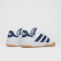 Adidas Copa Premiere Shoes in FTWR White and Dark Blue / Gum 3 thumbnail
