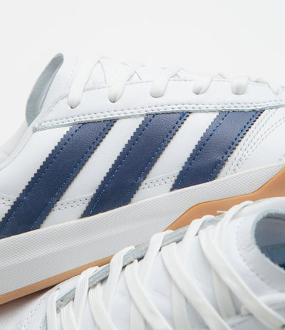 Adidas Copa Premiere Shoes in FTWR White and Dark Blue / Gum 3
