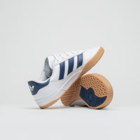 Adidas Copa Premiere Shoes in FTWR White and Dark Blue / Gum 3 thumbnail