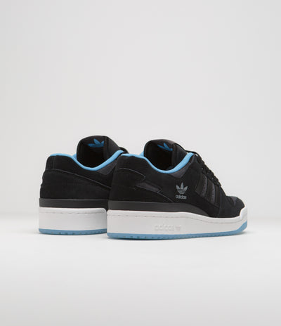 Adidas Forum 84 Low ADV Shoes - Core Black / Blue Burst / Carbon