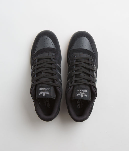 Adidas Forum 84 Low ADV Shoes - Core Black / Carbon / Grey Three | Flatspot Adidas Forum 84 Low ADV Shoes - Core Black / Carbon / Grey Three | Flatspot