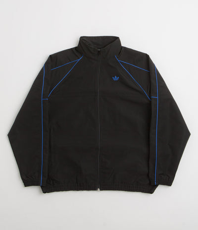 Adidas Gazelle Premiere Track Jacket in Black and White / Team Royal Blue