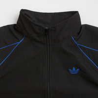 Adidas Gazelle Premiere Track Jacket in Black and White / Team Royal Blue thumbnail