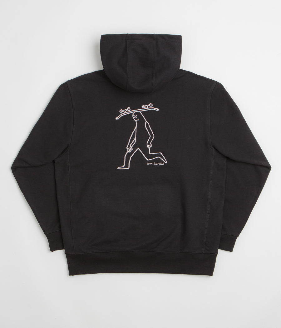 Adidas Gonz Head Hoodie - Black / Aurora Ivy