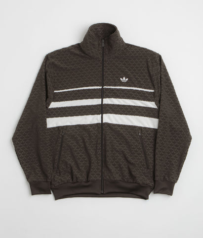 Adidas Monogram Track Jacket - Dark Brown | Flatspot