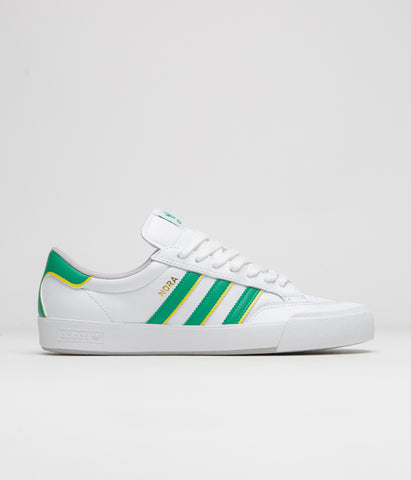 ★人気★【Adidas】★NORA ノラ★22-30 Cloud White / Green★ Nora – Premier
