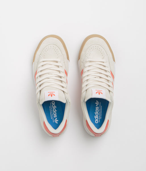 adidas gazelle silver green womens Adidas Nora Shoes - Wonder White / Orange / Gum4