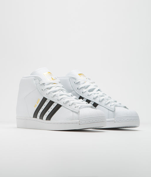 Adidas Pro Model ADV Shoes FTWR White Core Black Gold