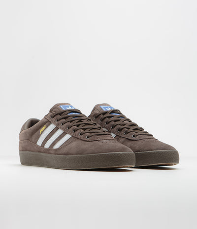 Adidas Puig Indoor Shoes - Brown / FTWR White / Bluebird