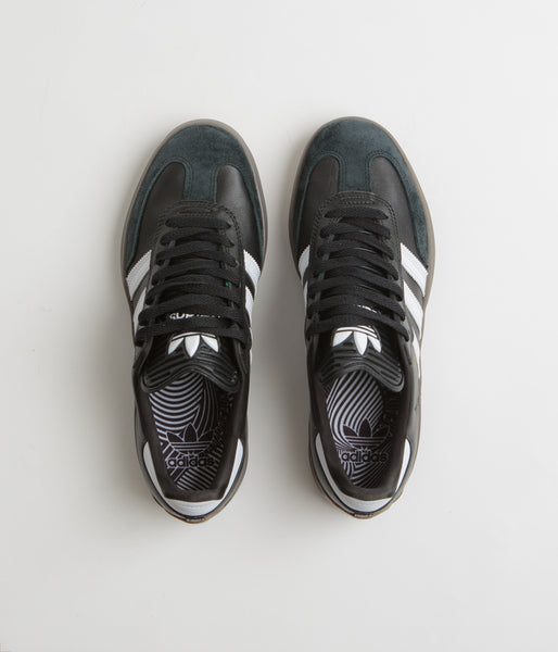 Adidas Puig Samba Shoes - Core Black / FTWR White / Gum | Flatspot Adidas Puig Samba Shoes - Core Black / FTWR White / Gum | Flatspot