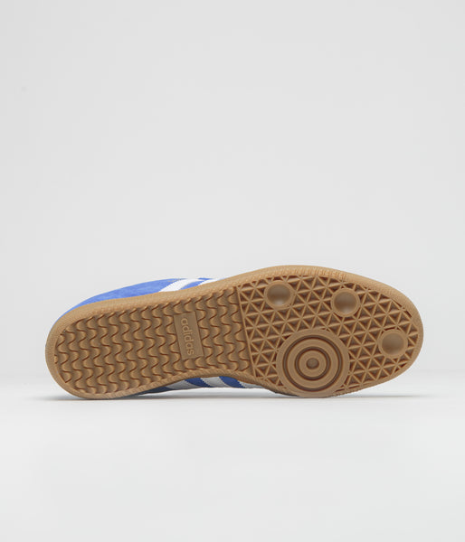 adidas gazelle silver green womens Adidas Samba ADV Shoes - Bluebird / Cloud White / Gold Metallic