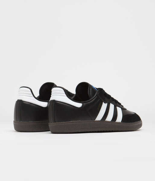 Adidas Samba Adv Shoes - Core Black / FTWR White / Gold Metallic | Flatspot
