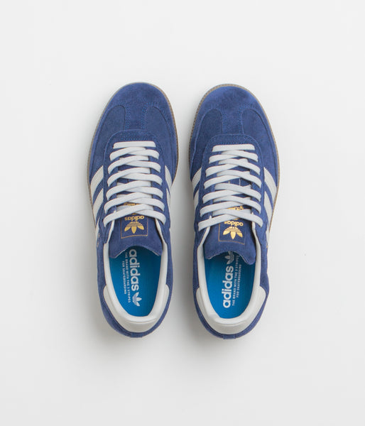 adidas gazelle silver green womens Adidas Samba ADV Shoes - Dark Blue / Grey One / Gum5