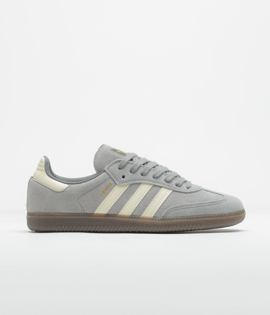 Adidas Samba ADV Shoes - Grey Four / Cream White / Grey Three
