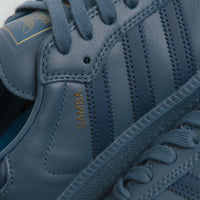 Adidas Samba ADV Shoes in Preloved Ink and Preloved Ink / Gold Metallic thumbnail