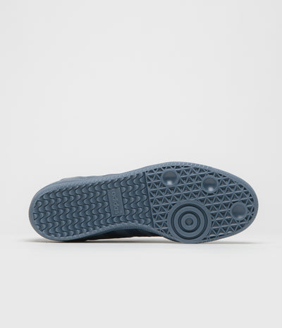 Adidas Samba ADV Shoes in Preloved Ink and Preloved Ink / Gold Metallic