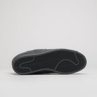 Adidas Superstar ADV Shoes in Carbon and Carbon / Collegiate Purple thumbnail