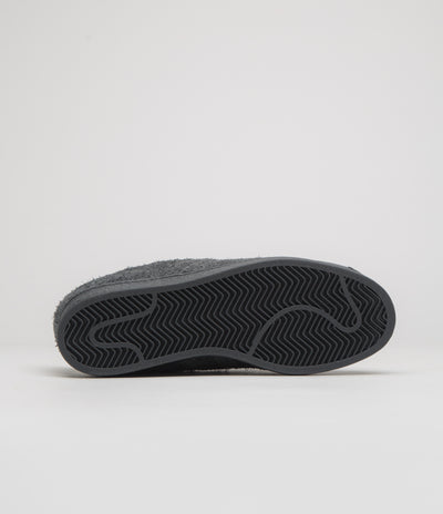 Adidas Superstar ADV Shoes in Carbon and Carbon / Collegiate Purple