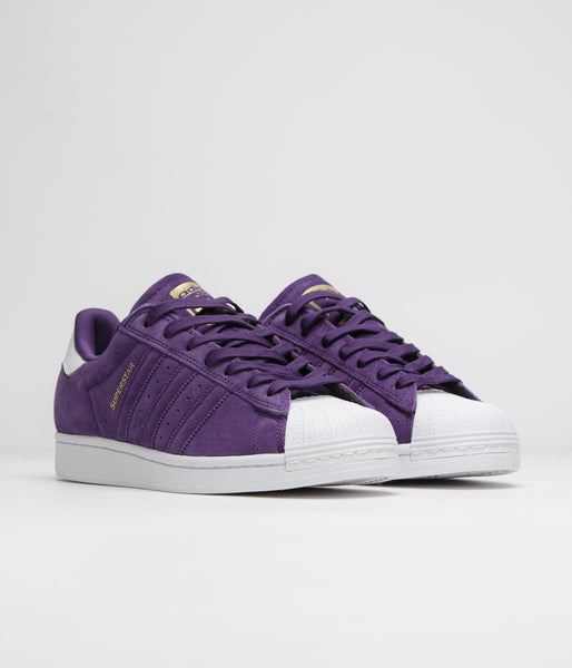 Adidas Superstar ADV Shoes - Collegiate Purple / Zero Metallic / Gold