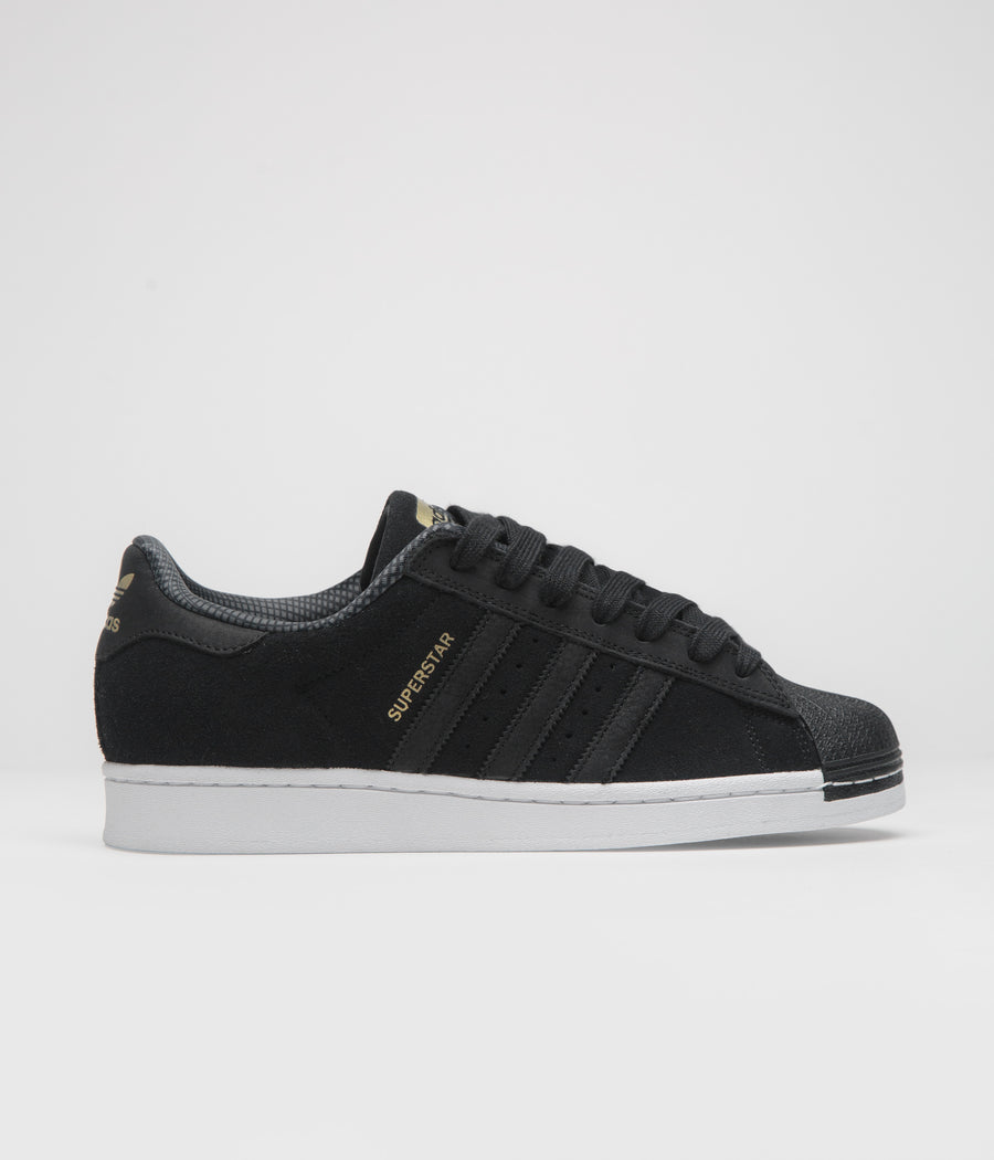 Adidas Superstar ADV Shoes in Core Black and Core Black / FTWR White