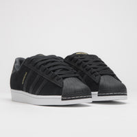 Adidas Superstar ADV Shoes in Core Black and Core Black / FTWR White thumbnail