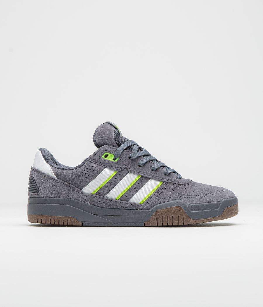 Adidas Tekkira Cup Shoes - Aurora Onix / FTWR White / Solar Slime