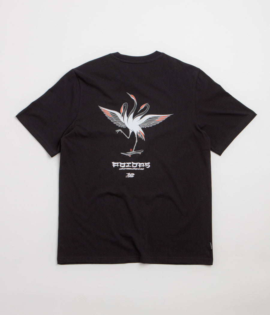Adidas Temple Of Skate Crane T-Shirt - Black