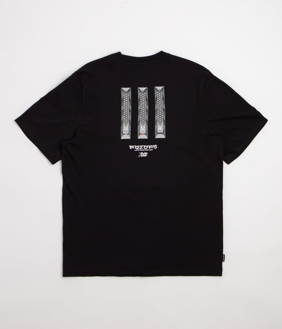 Adidas Temple Of Skate Curb T-Shirt - Black
