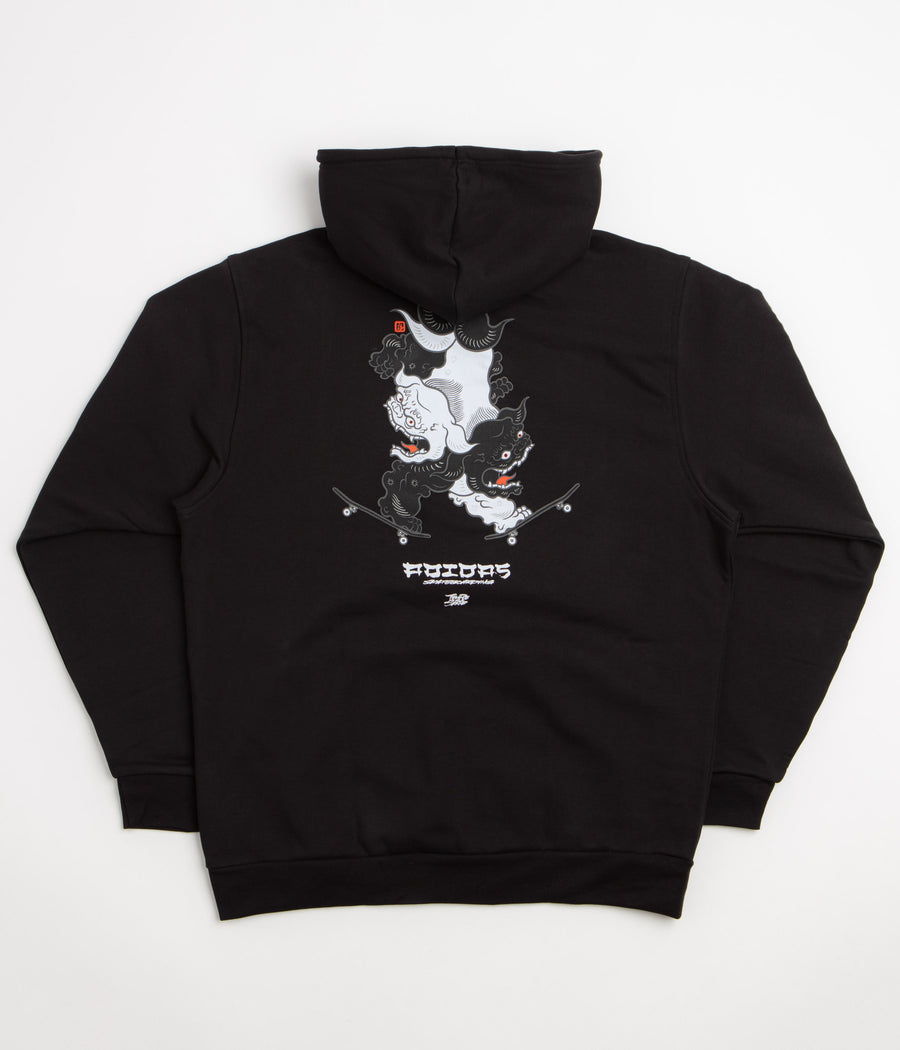 Adidas Temple Of Skate Foo Dog Hoodie - Black