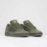 Adidas Tyshawn II Shoes - Olive Strata / Shadow Olive / Gum5 thumbnail