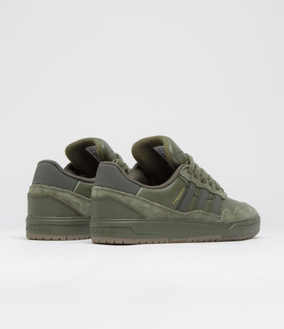 Adidas Tyshawn II Shoes - Olive Strata / Shadow Olive / Gum5