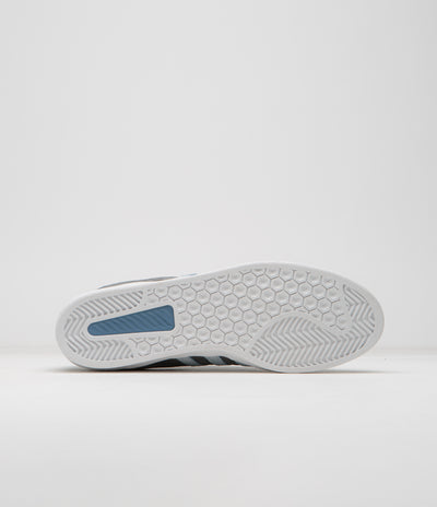 Adidas x Henry Jones Campus ADV Shoes - Carbon / Cloud White / Light Blue
