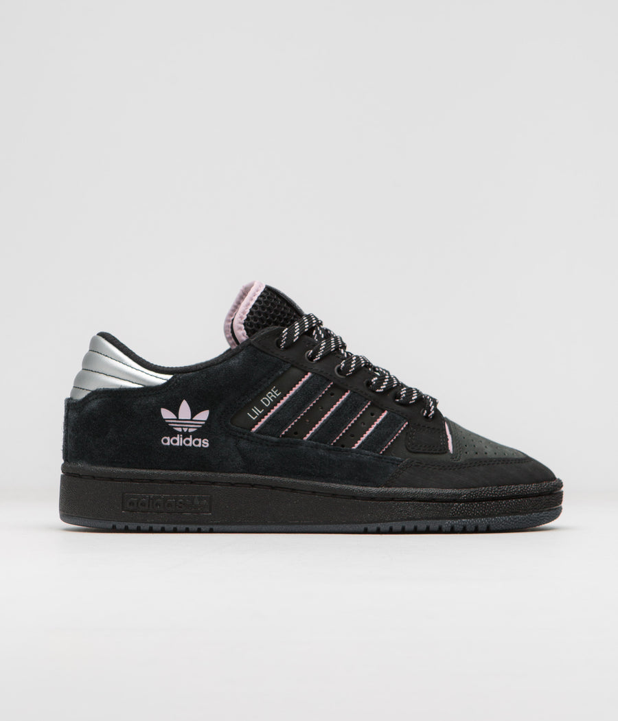 Adidas x Lil Dre Centennial 85 Low ADV Shoes - Core Black / Clear Pink / Core Black