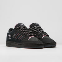 Adidas x Lil Dre Centennial 85 Low ADV Shoes - Core Black / Clear Pink / Core Black thumbnail