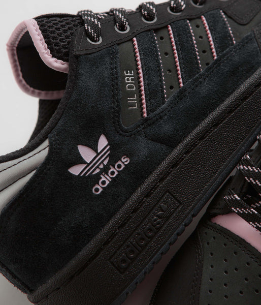 Adidas x Lil Dre Centennial 85 Low ADV Shoes - Core Black / Clear Pink