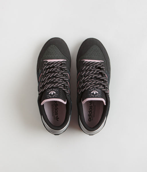 Adidas x Lil Dre Centennial 85 Low ADV Shoes - Core Black / Clear Pink