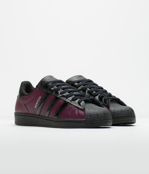 adidas gazelle silver green womens Adidas x Marcos Montoya Superstar ADV Shoes - Red Night / Core Black /