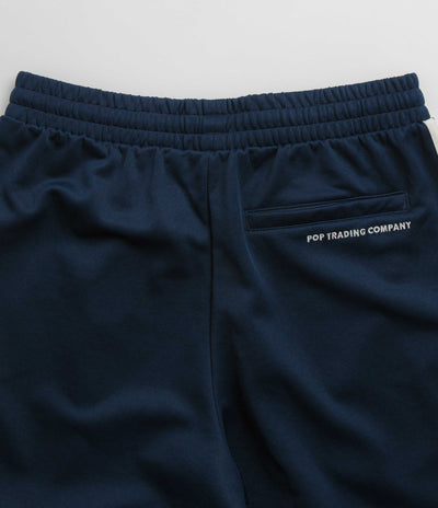 Adidas x Pop Trading Company Beckenbauer Track Pants - Collegiate Navy / Chalk White