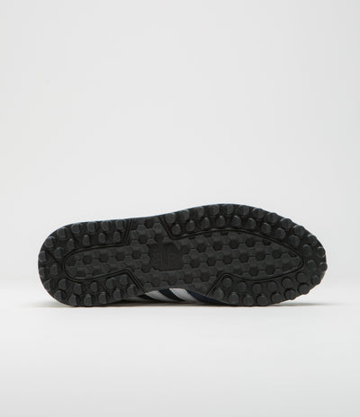 Adidas x Pop Trading Company TRX Shoes in Collegiate Navy and FTWR White / Chalk White