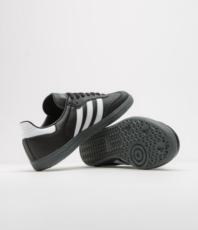 Adidas x Fucking Awesome Samba Shoes - Core Black / FTWR White / Gold Metallic