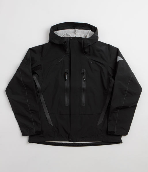and wander 2.5L Hiker Rain Jacket - Black, view 2