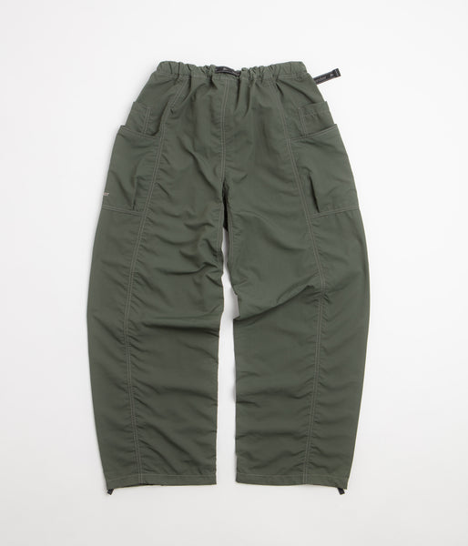 and wander Crinkled Nylon Pants - Olive, view 4