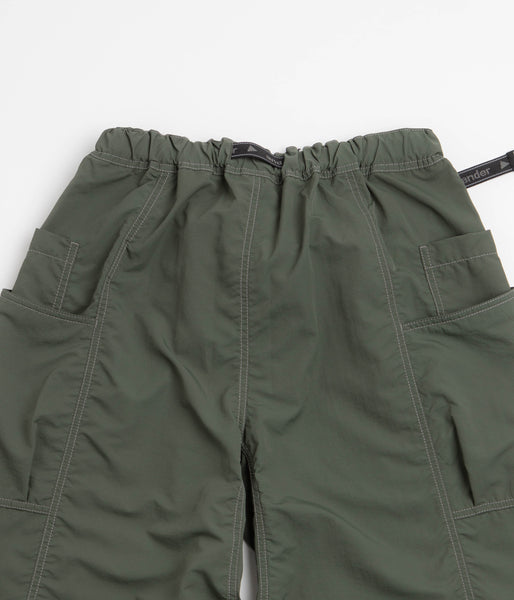 and wander Crinkled Nylon Pants - Olive, view 6