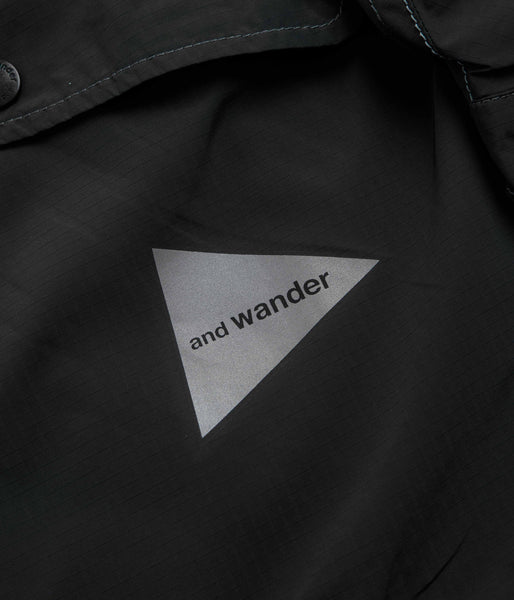 and wander Fishtail Octa Coat - Charcoal, view 8