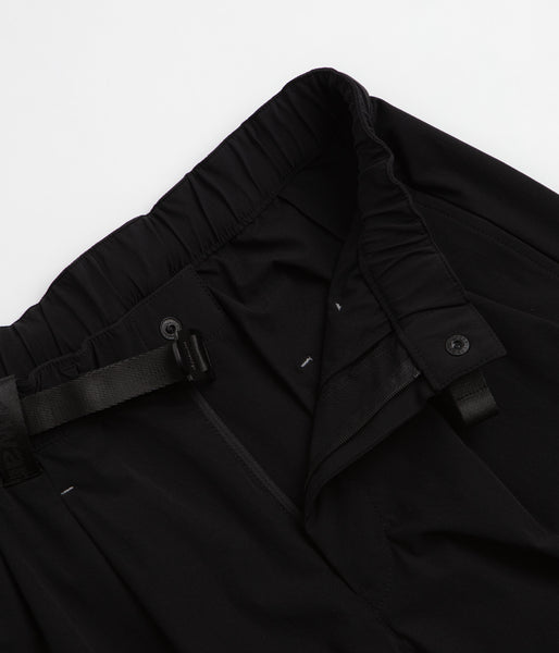 and wander Light Cloth Wide Pants - Black, view 8