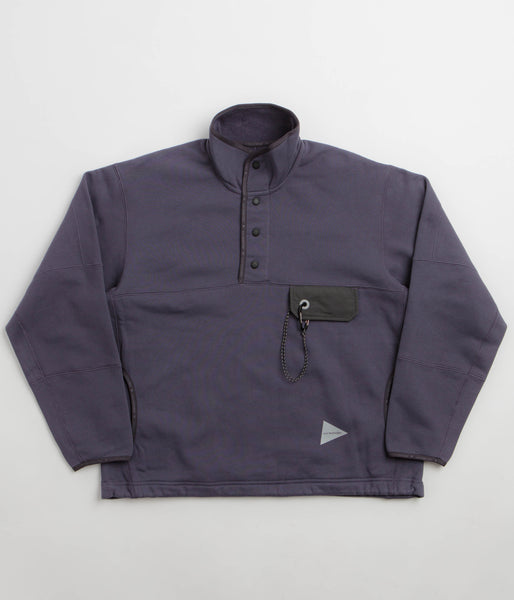 and wander Sweat Pullover Fleece - Purple, view 2