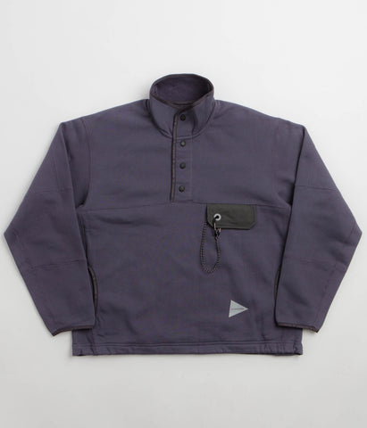 and wander Sweat Pullover Fleece - Purple, view 8